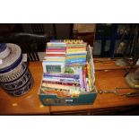 A box of various children's books to include Ladyb