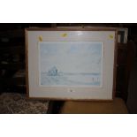 A John Weston pencil signed limited edition print,