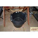 Ten x 14l trug buckets (84)