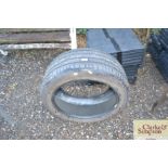 A Michelin 275/40R20 part worn tyre