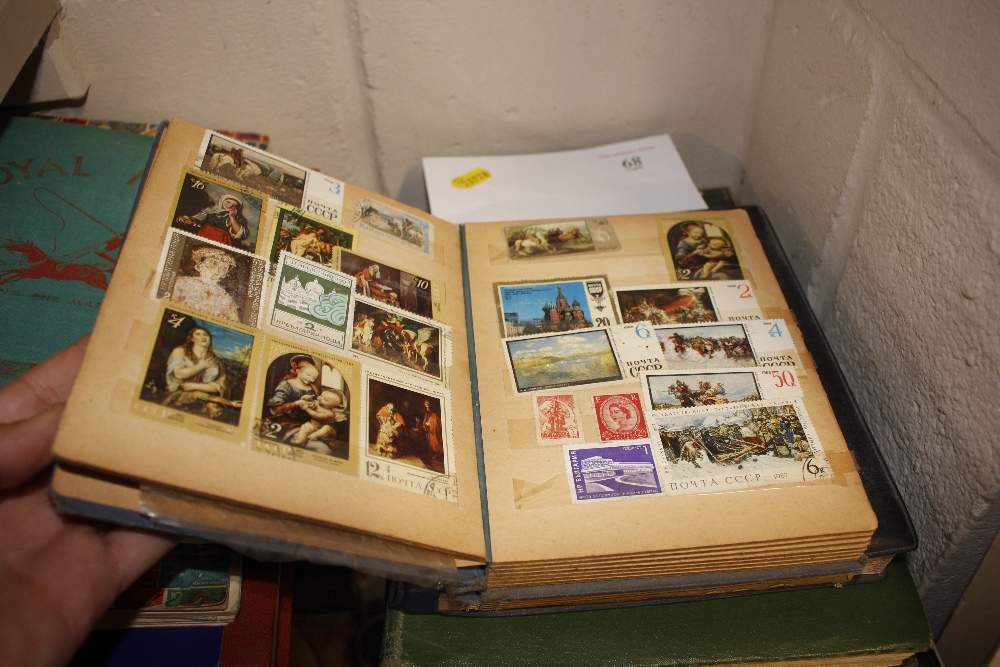 Three various stamp albums, mainly of the former S - Image 2 of 2