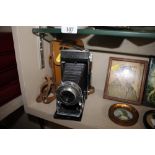 A Kodak 620 Bellows camera