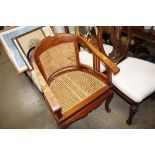 A Bergere type chair