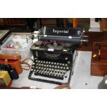 An Imperial typewriter