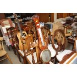 An antique mahogany barometer