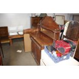 A 19th Century mahogany mirrored back chiffonier f