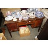 A 19th Century mahogany sideboard fitted single ce