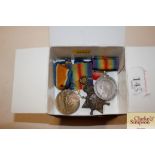 A trio of WW1 medals