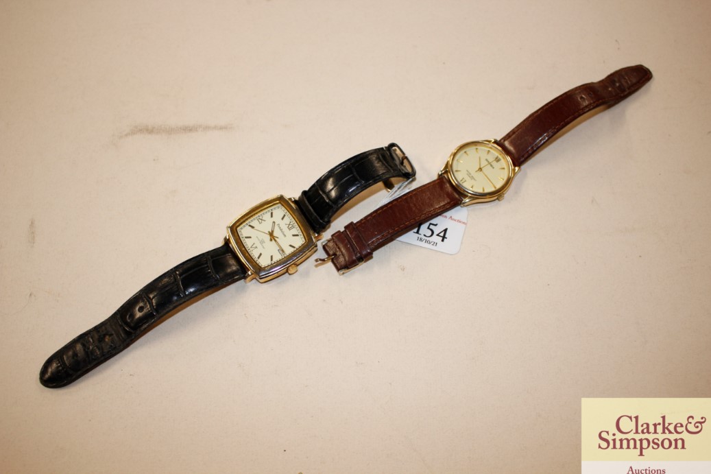 A Sekonda gent's wrist watch and a Pendulum gent's