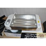 An as new Easylife flatbed toaster