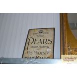 A "Pears Soap Makers to his Majesty the King" tin