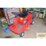 A MTD Pinto ride-on mower, with collector