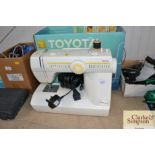 A Toyota electric sewing machine