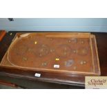 A vintage bagatelle board AF