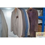 Four various Gents sports jackets