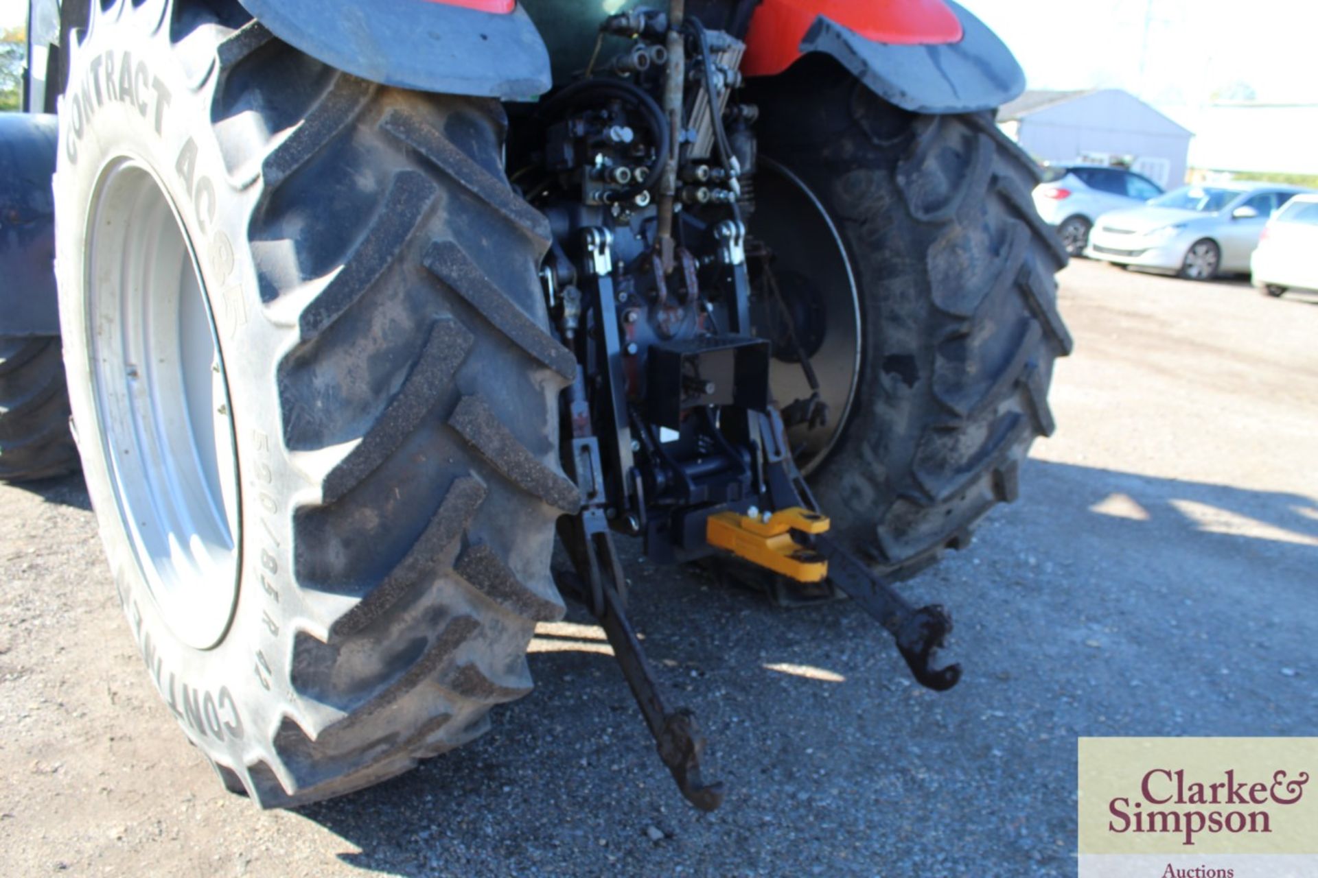 New Holland TM150 4WD tractor. 28/10/2000. 11,839 hours. 520/85R42 rear wheels and tyres @ 60%. - Image 23 of 58