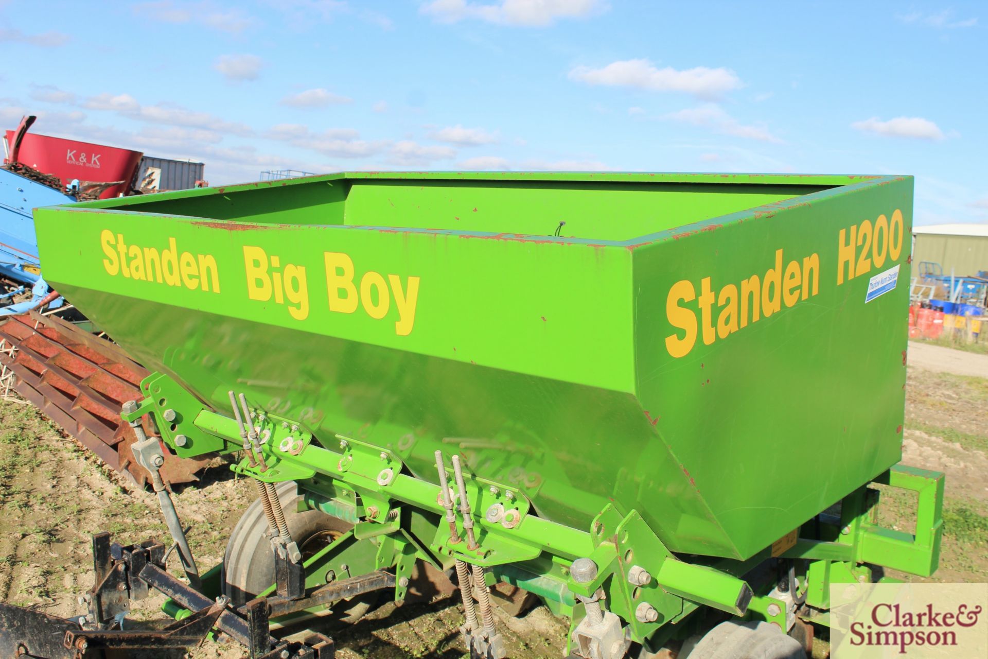 Standen Big Boy 2 two row potato planter. 1996. Owned from new. V [Located Lakenheath, Suffolk] - Image 7 of 12