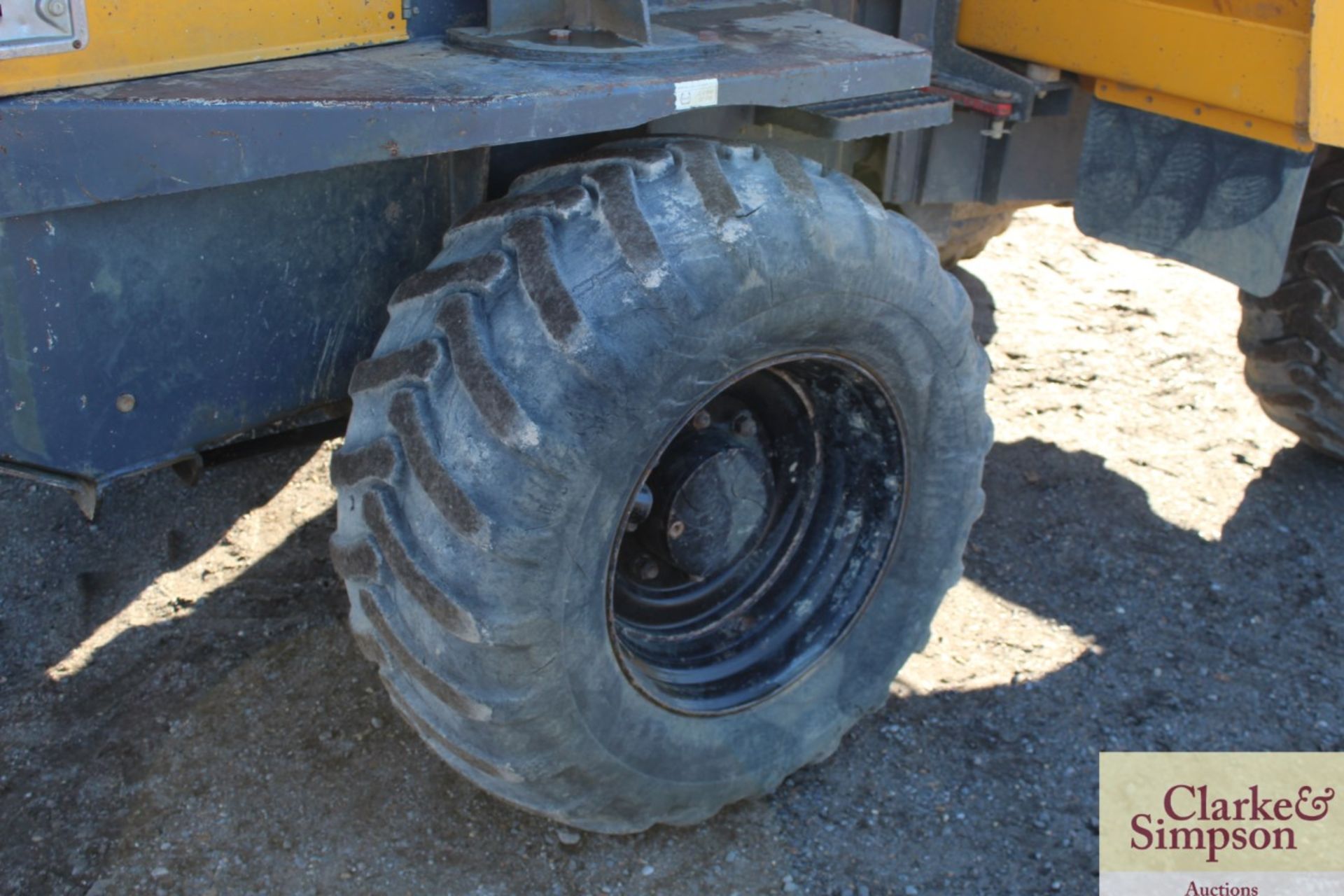 Terex TA9 9T 4WD dumper. 2011. Serial number SLBD1NP0EB5MV2514.500/60-22.5 wheels and tyres. V - Image 16 of 27