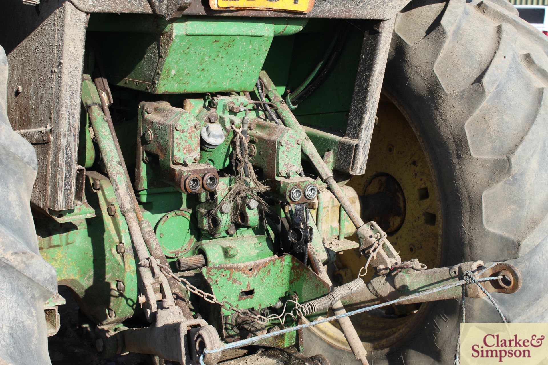 John Deere 4040 4WD tractor. Registration VJO 265T - Image 16 of 35