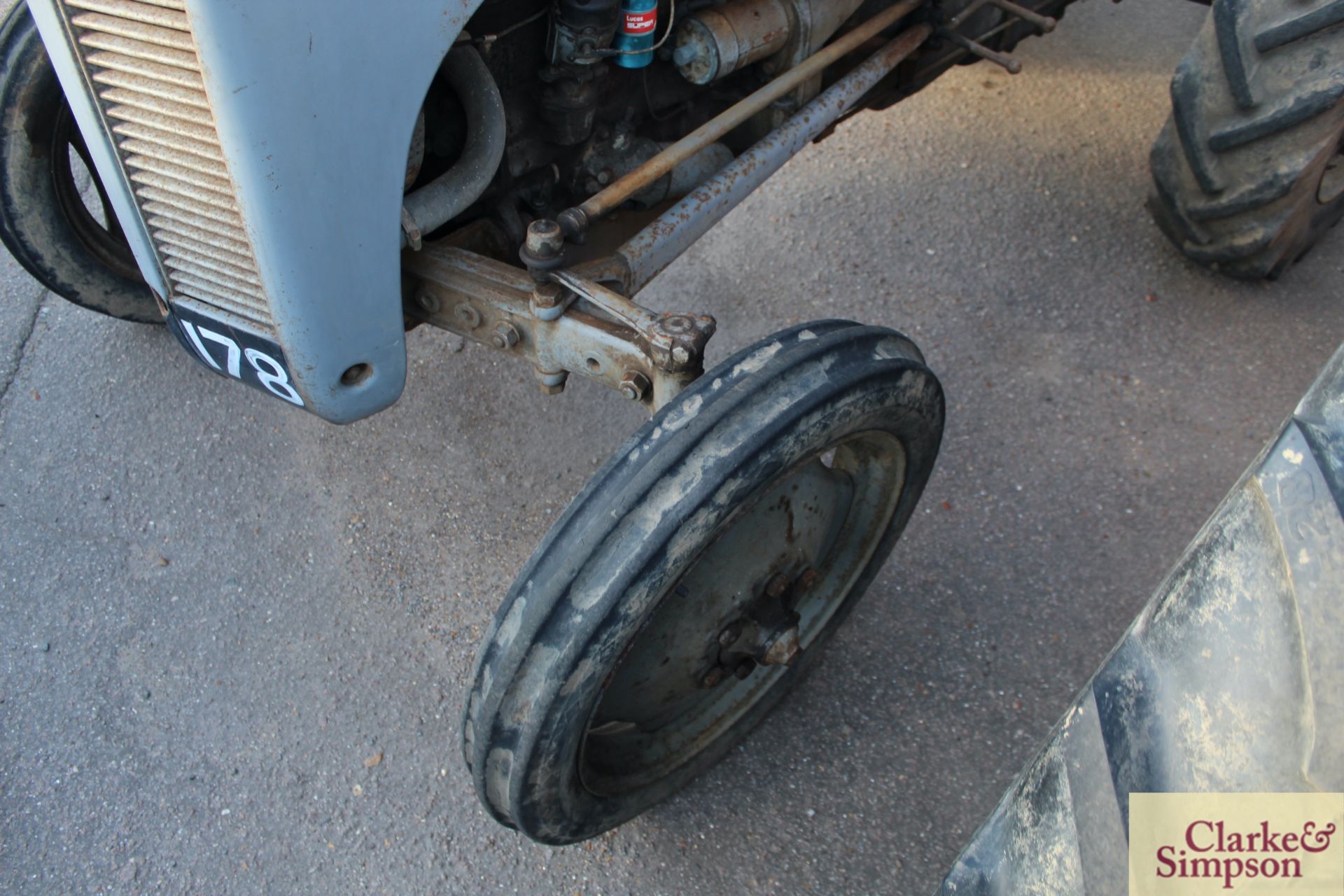 Ferguson TED 20 Petrol/TVO 2WD tractor. Registration NBJ 178 (no paperwork). Serial number 286911. - Image 13 of 19