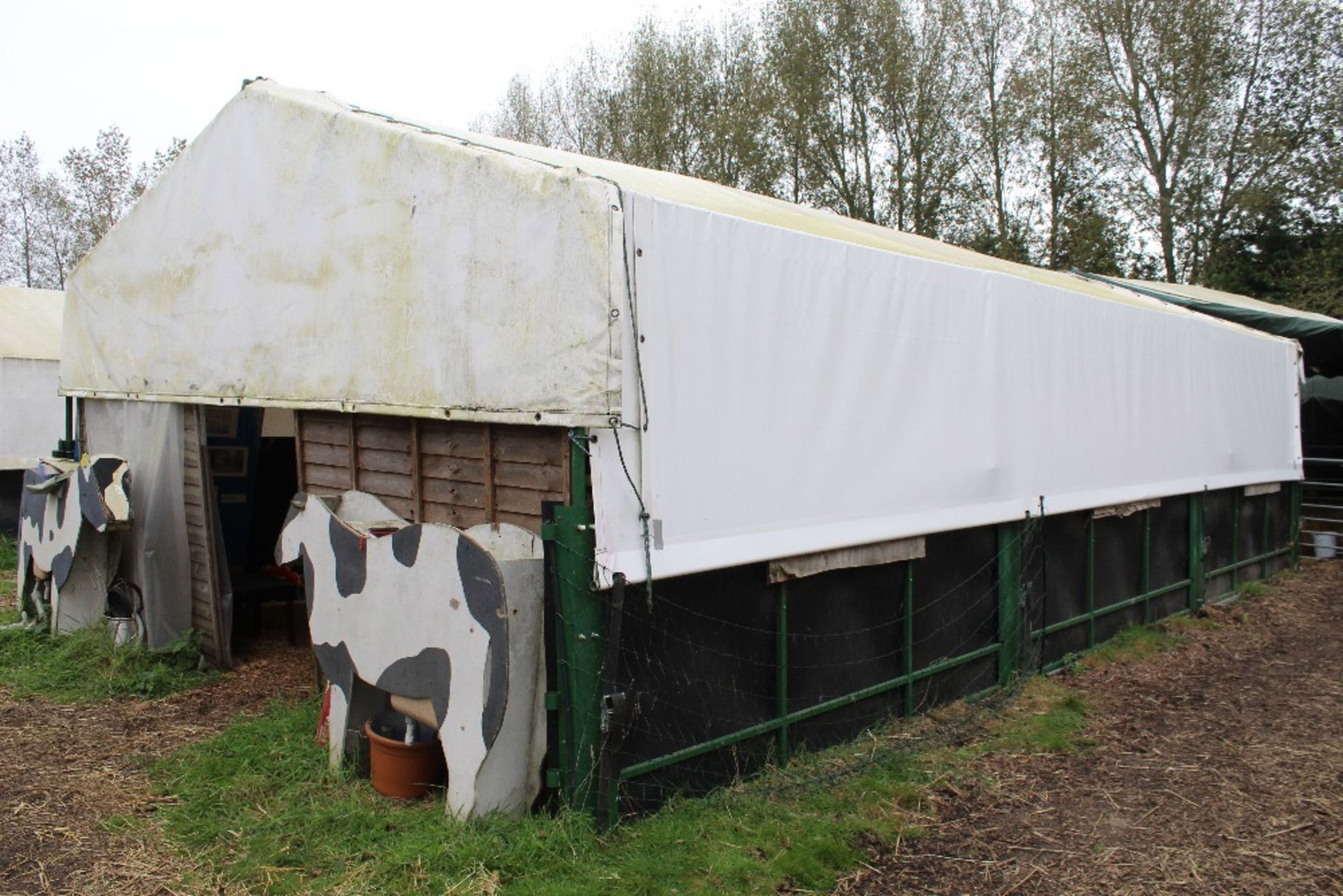 John Harvey Engineering 10m x 5m pig tent. 2.4m to - Image 2 of 4