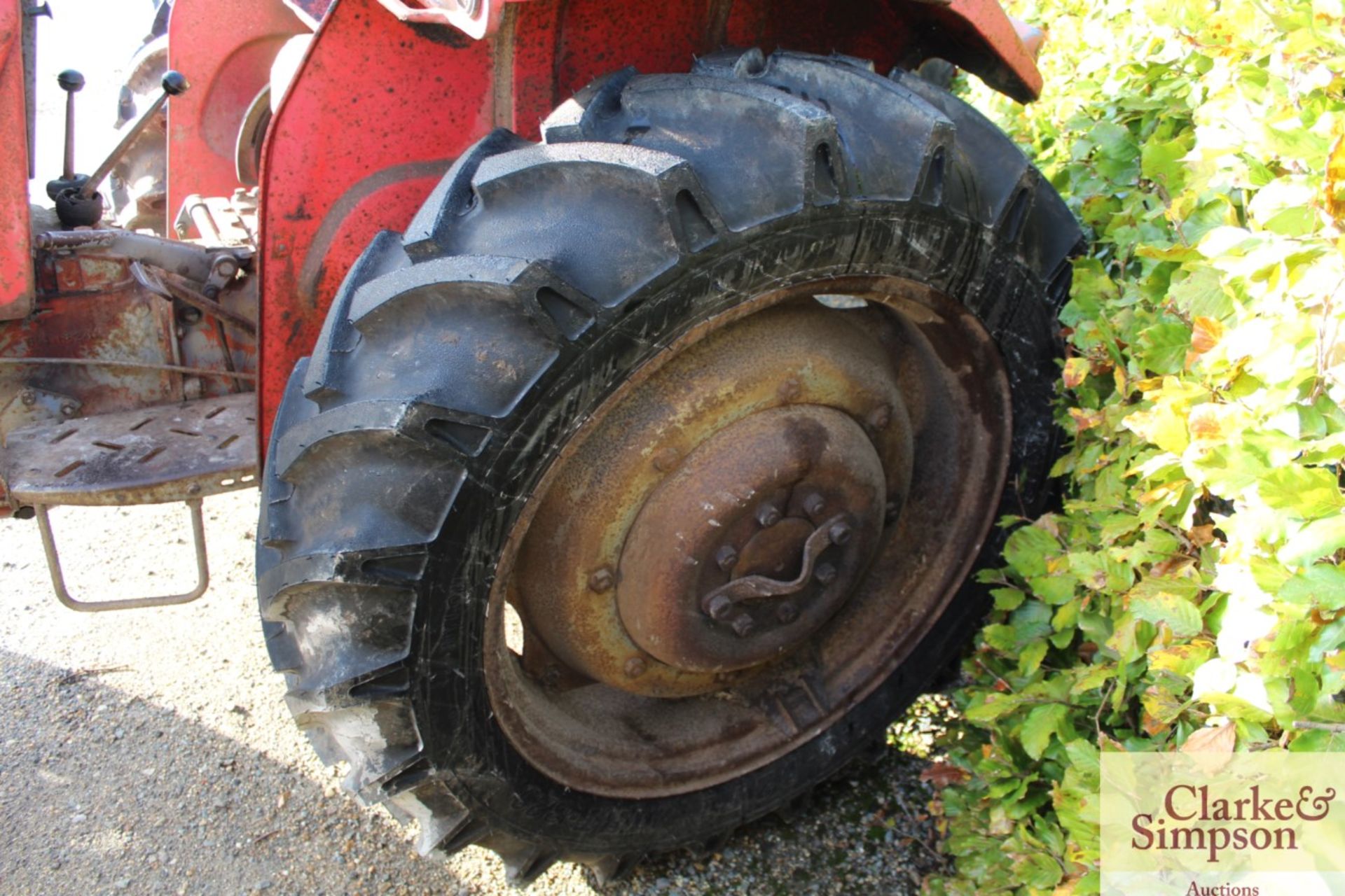 Massey Ferguson 165 2WD tractor. Serial number 545938. Registration WWC 107F. Date of first - Image 3 of 23