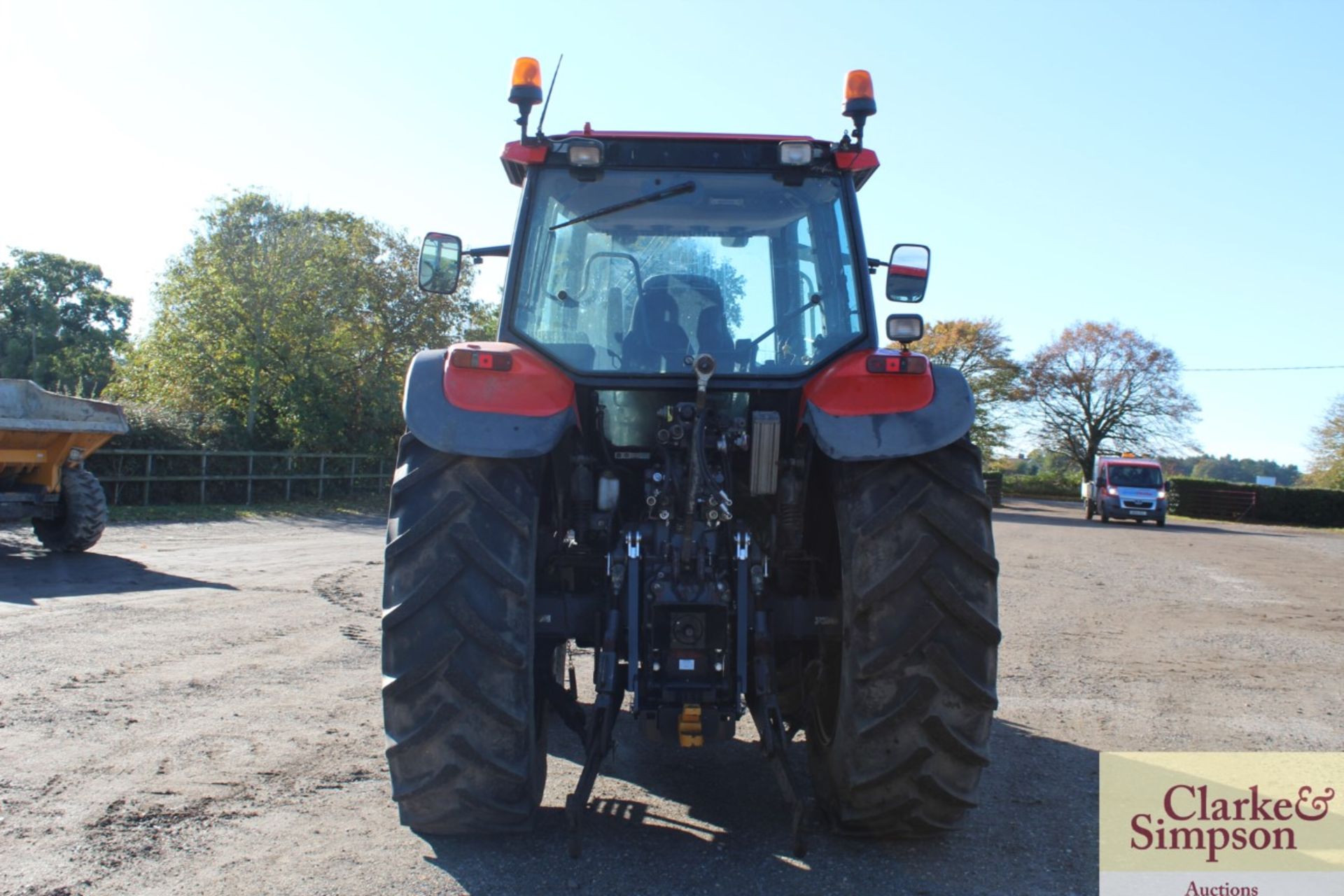 New Holland TM150 4WD tractor. 28/10/2000. 11,839 hours. 520/85R42 rear wheels and tyres @ 60%. - Image 4 of 58