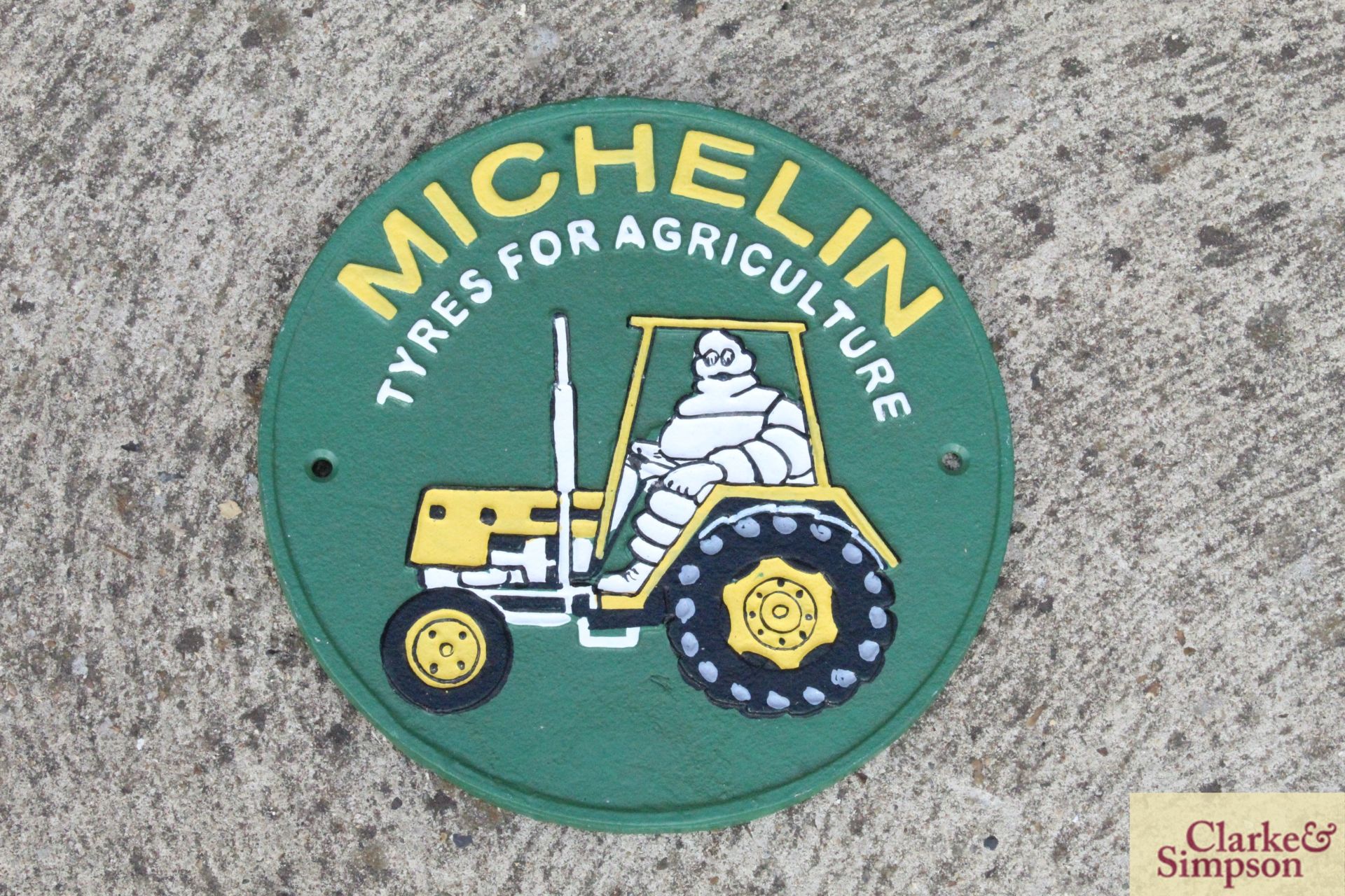 Michelin tractor sign. V