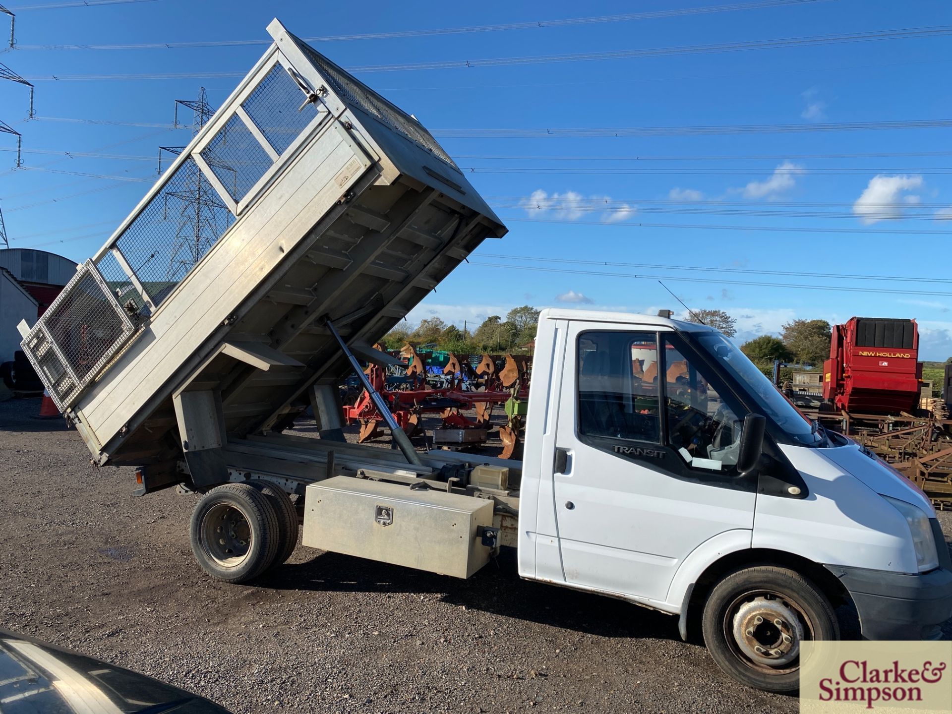 Ford Transit drop side tipper. Registration BV57 P - Bild 22 aus 29