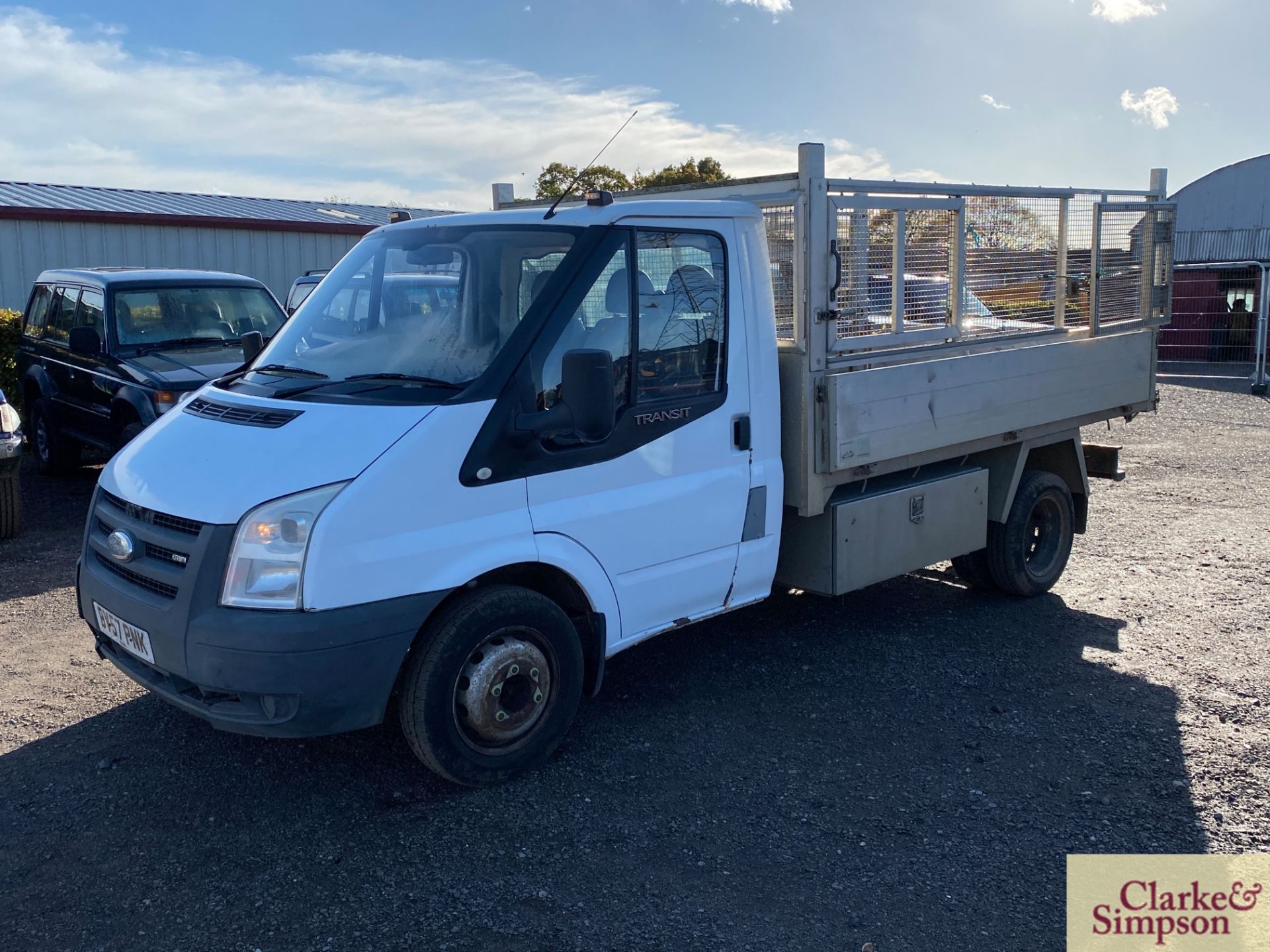 Ford Transit drop side tipper. Registration BV57 P - Bild 2 aus 29