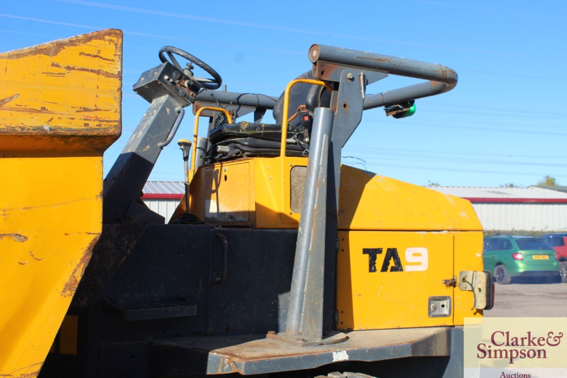 Terex TA9 9T 4WD dumper. 2011. Serial number SLBD1NP0EB5MV2514.500/60-22.5 wheels and tyres. V - Image 13 of 27