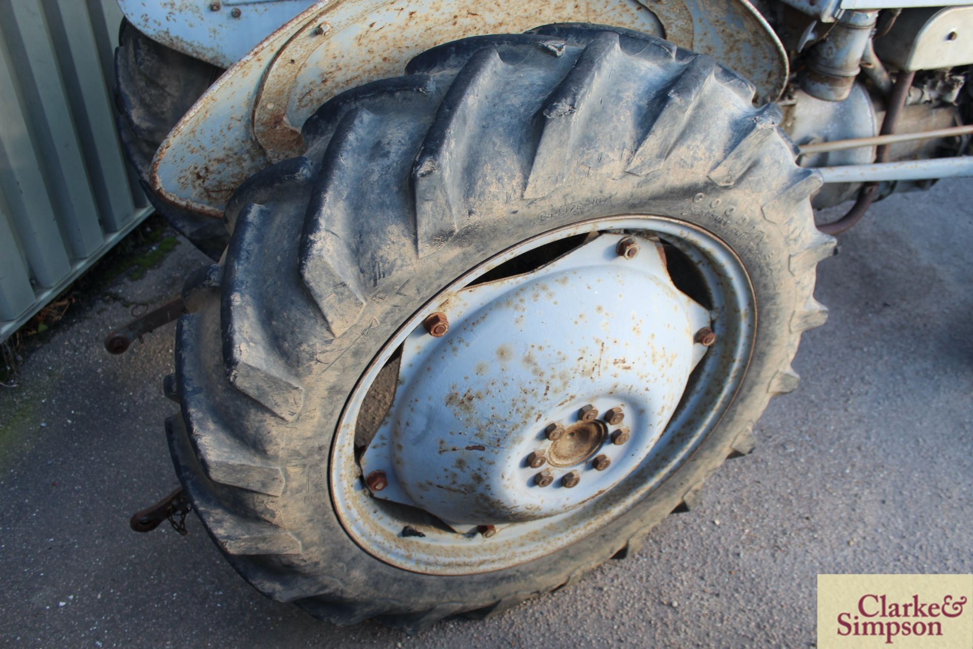 Ferguson TED 20 Petrol/TVO 2WD tractor. Registration NBJ 178 (no paperwork). Serial number 286911. - Image 8 of 19