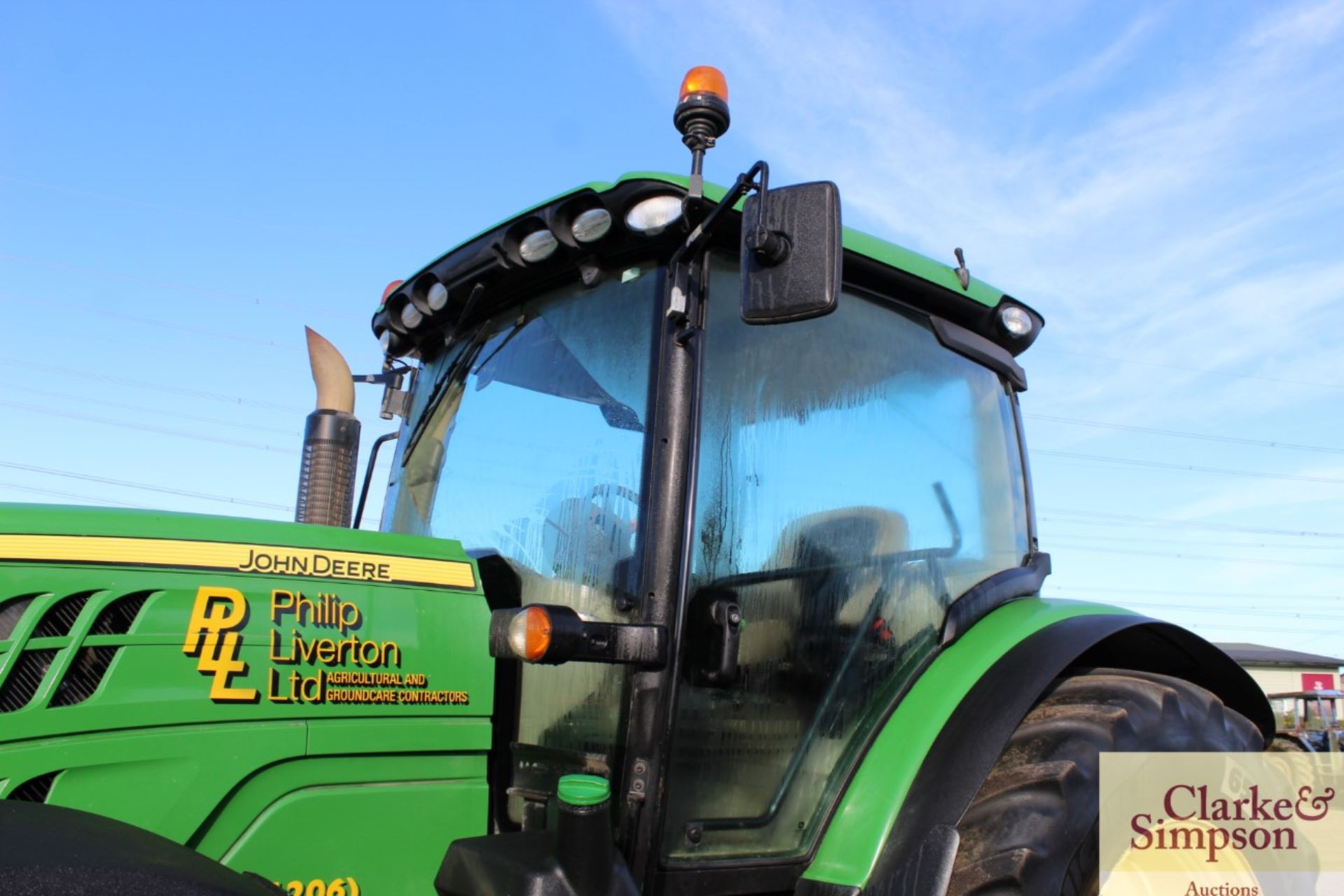 John Deere 6150R 4WD tractor. Registration AX15 VZF. Date of first registration 25/06/2015. 4,792 - Image 14 of 71