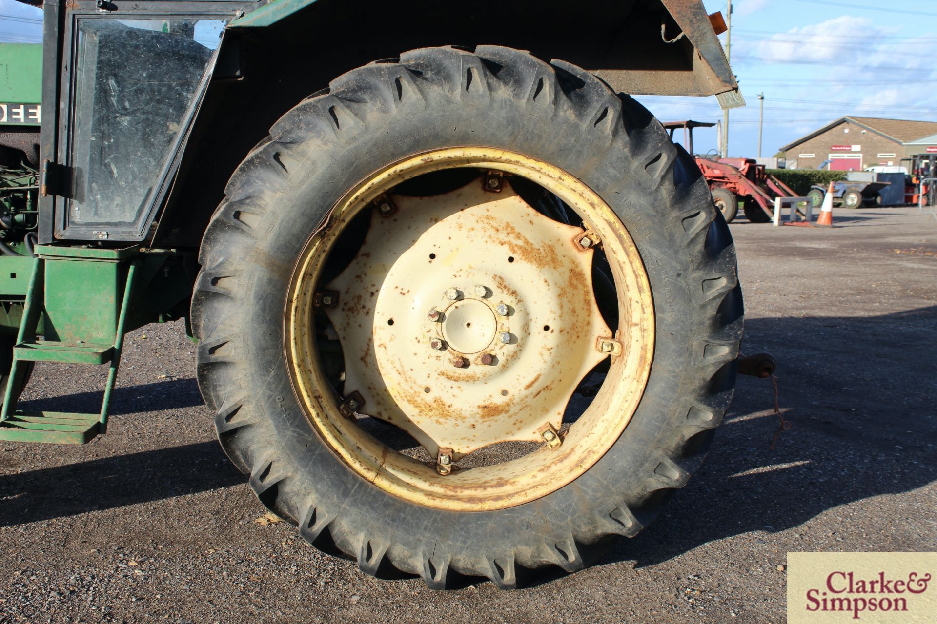 John Deere 1640 2WD tractor. Registration ETH 628V. 1980. 5,328 hours. 13.6R36 rear wheels and - Image 17 of 42
