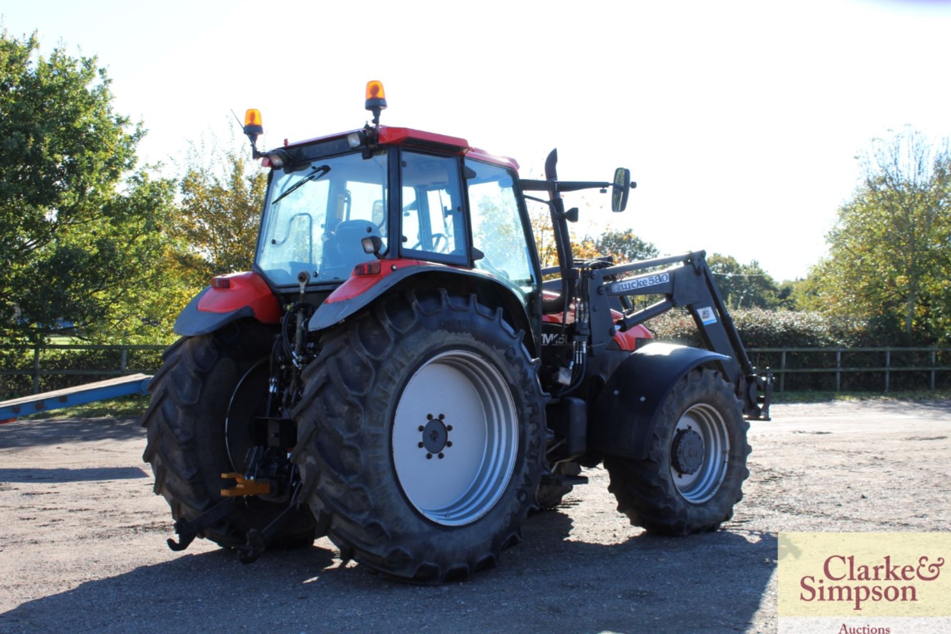 New Holland TM150 4WD tractor. 28/10/2000. 11,839 hours. 520/85R42 rear wheels and tyres @ 60%. - Image 5 of 58