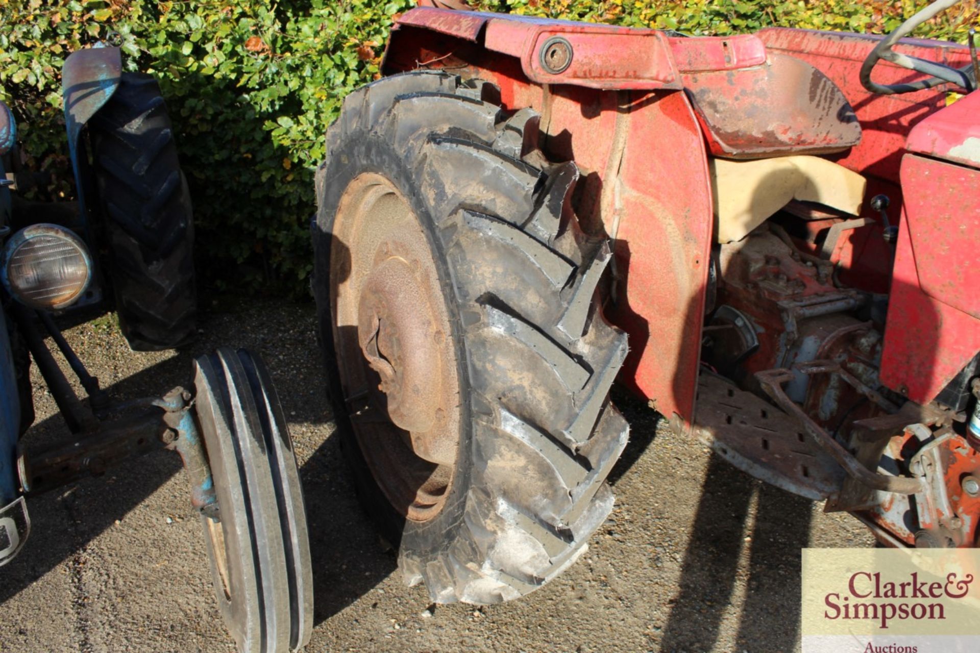 Massey Ferguson 165 2WD tractor. Serial number 545938. Registration WWC 107F. Date of first - Image 14 of 23