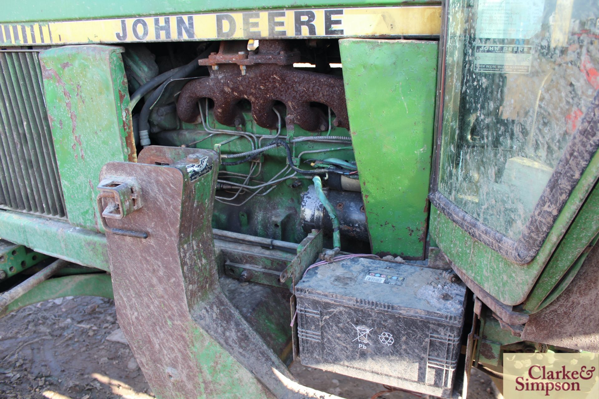 John Deere 4040 4WD tractor. Registration VJO 265T - Image 24 of 35