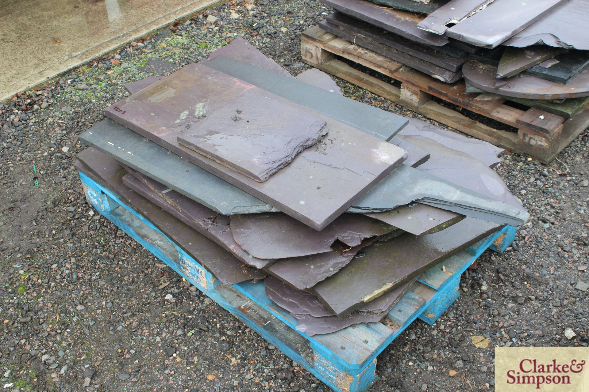 Quantity of slate off cuts. - Image 4 of 4