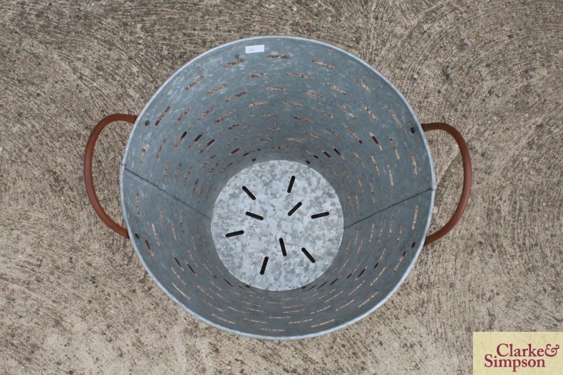 Oyster/ olive bucket. V - Image 2 of 2