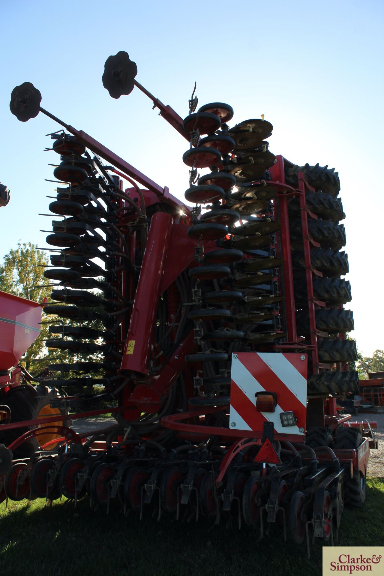 Simba Horsch Pronto 8RX 8m trailed drill. 08/2006. Serial number 23781260. With radar control, wheel - Image 15 of 27