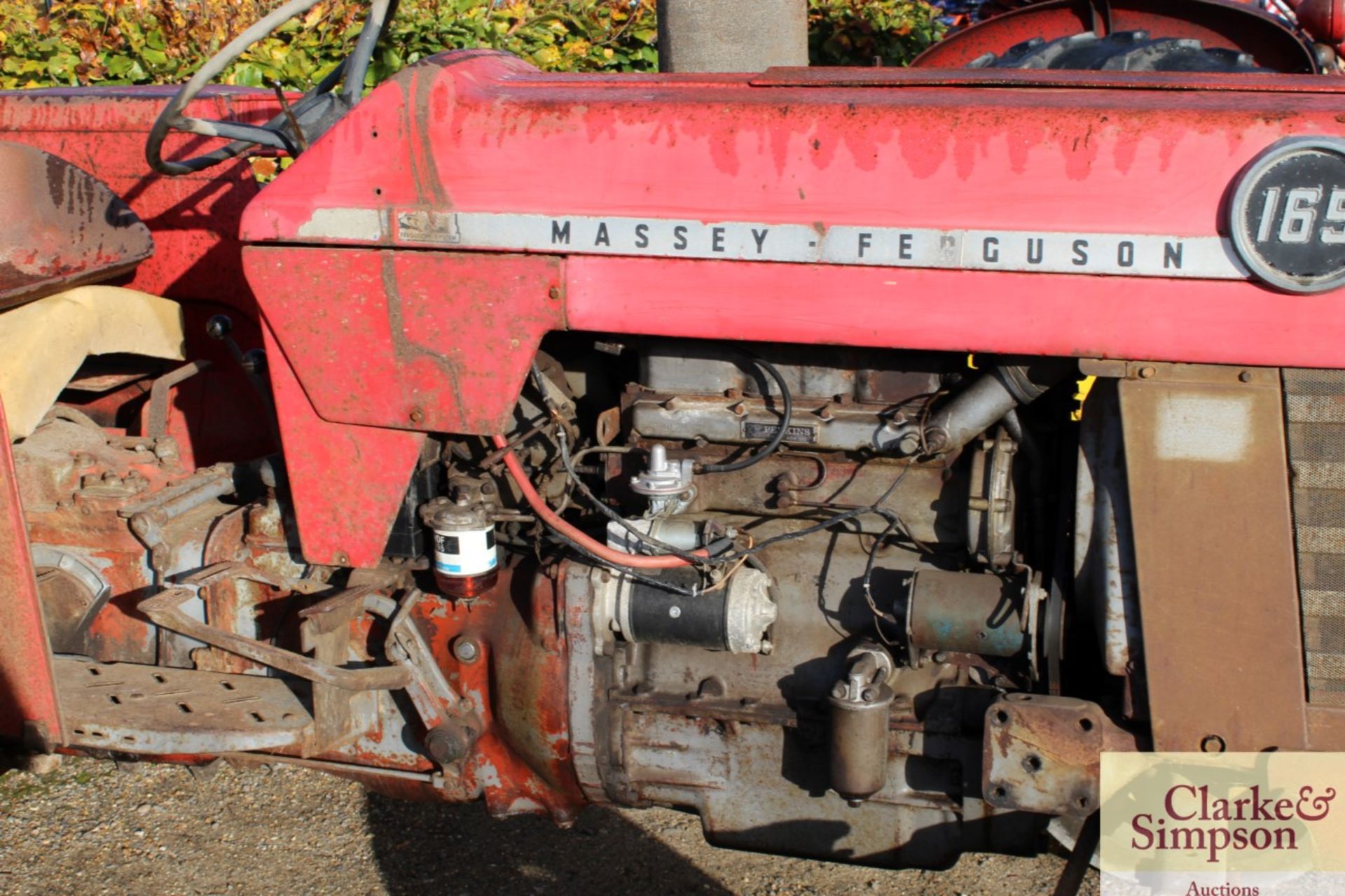 Massey Ferguson 165 2WD tractor. Serial number 545938. Registration WWC 107F. Date of first - Image 11 of 23
