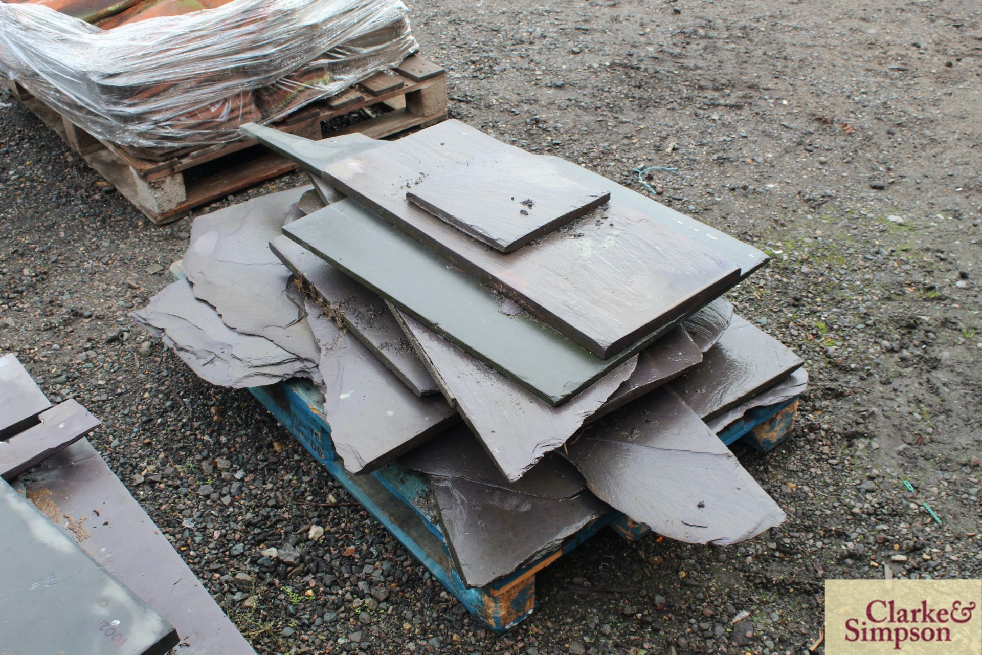 Quantity of slate off cuts. - Image 2 of 4