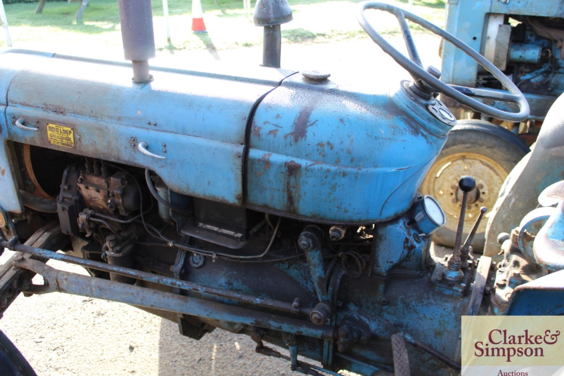 Fordson Dexta 2WD tractor. Serial number 10751. Registration 6447 NO. Date of first registration - Image 6 of 20