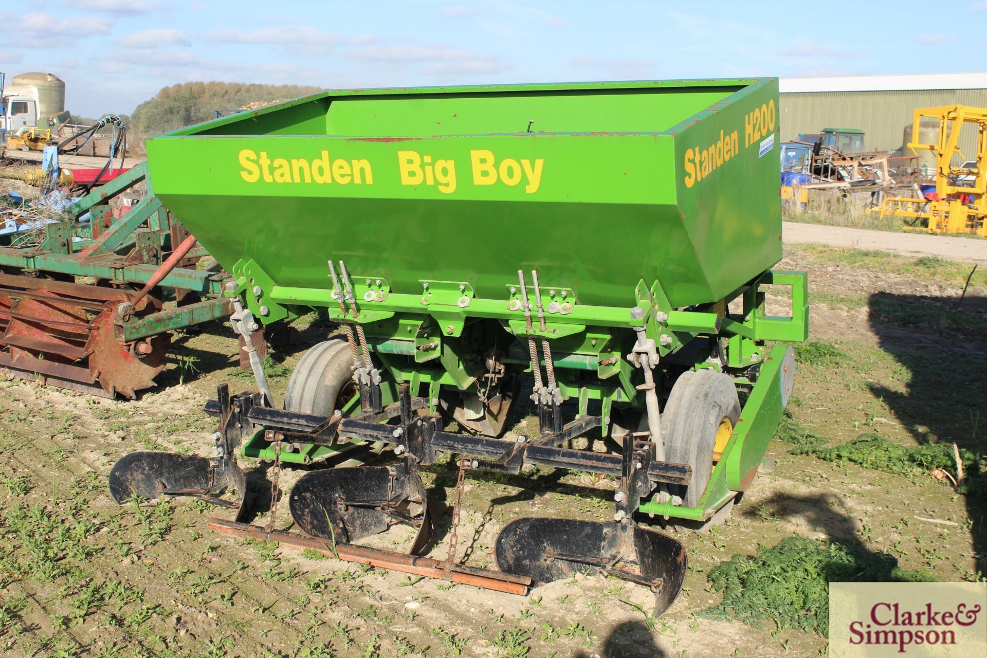 Standen Big Boy 2 two row potato planter. 1996. Owned from new. V [Located Lakenheath, Suffolk] - Image 4 of 12