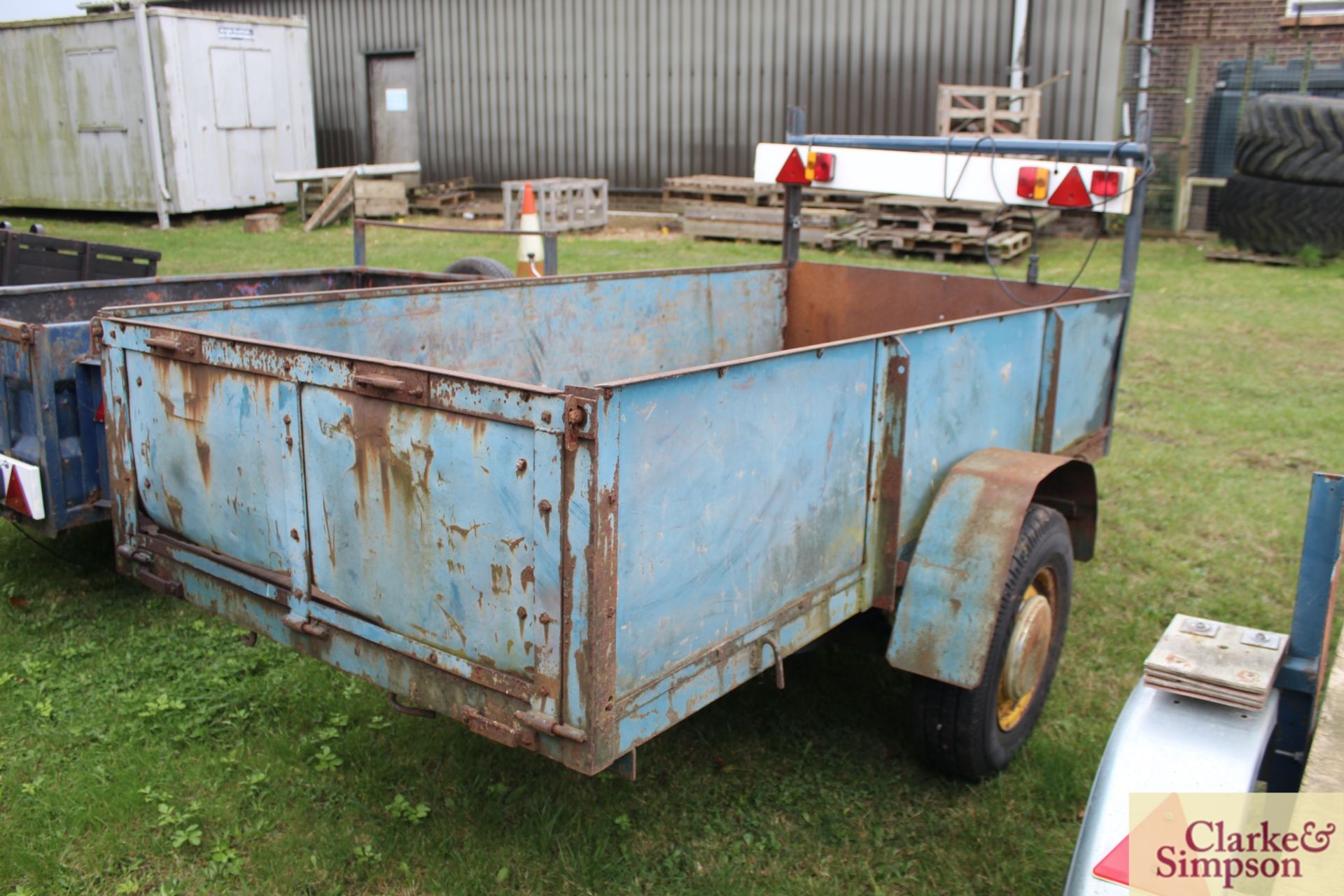 8ft x 4ft trailer. - Image 4 of 9