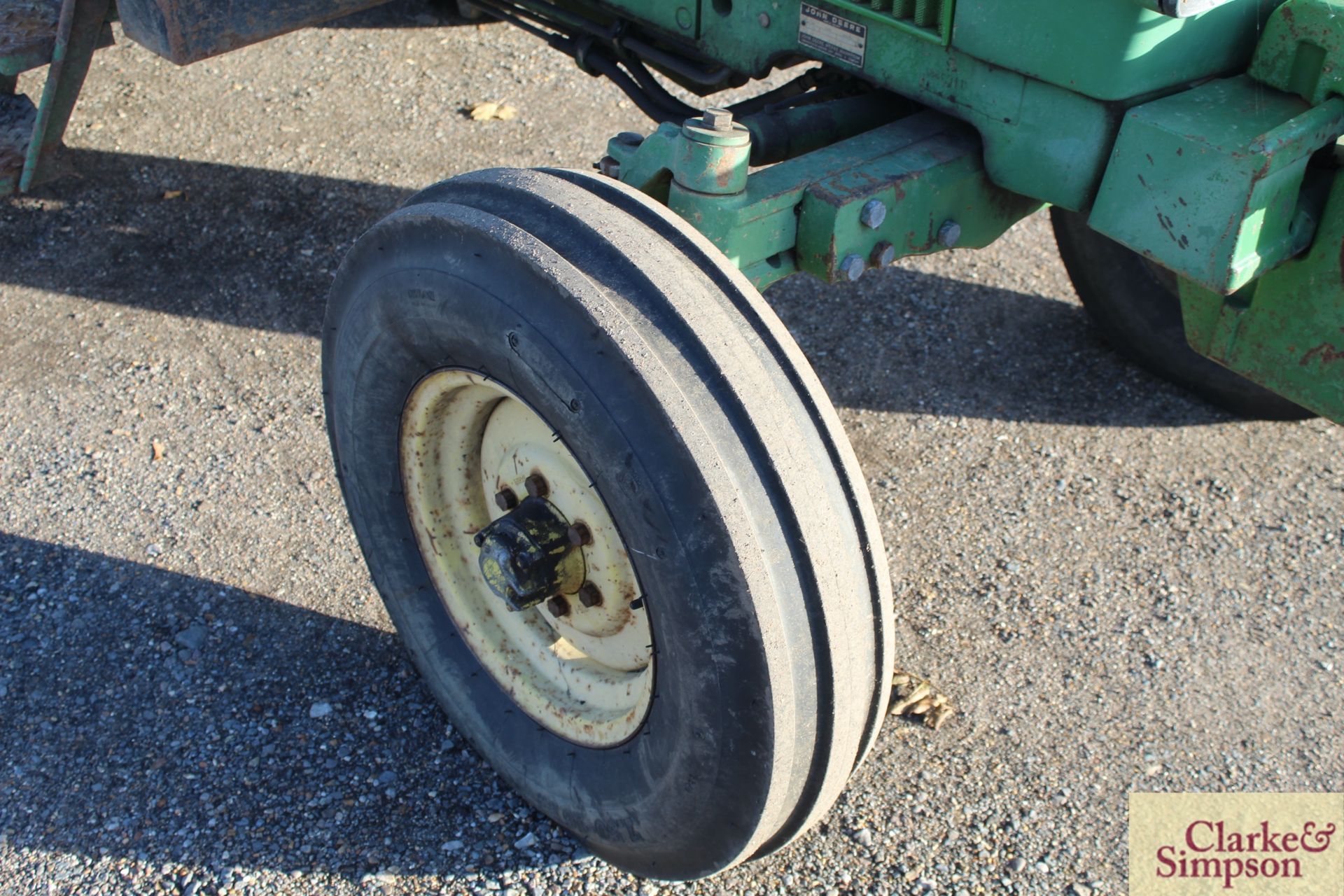 John Deere 1640 2WD tractor. Registration ETH 628V. 1980. 5,328 hours. 13.6R36 rear wheels and - Image 31 of 42