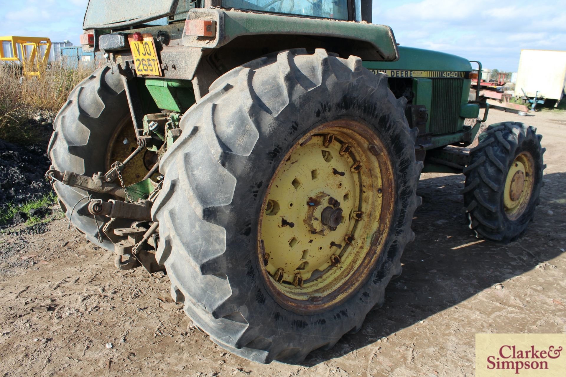 John Deere 4040 4WD tractor. Registration VJO 265T - Image 18 of 35