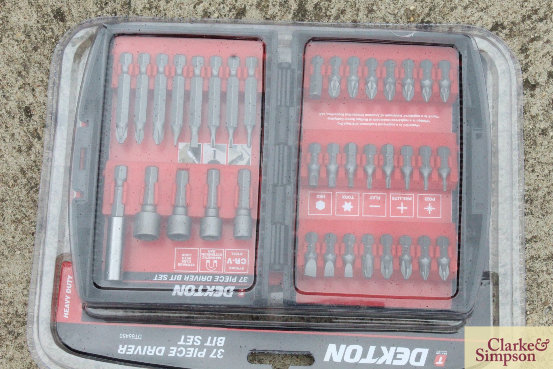 2x 37 piece driver bit sets. V - Image 3 of 3