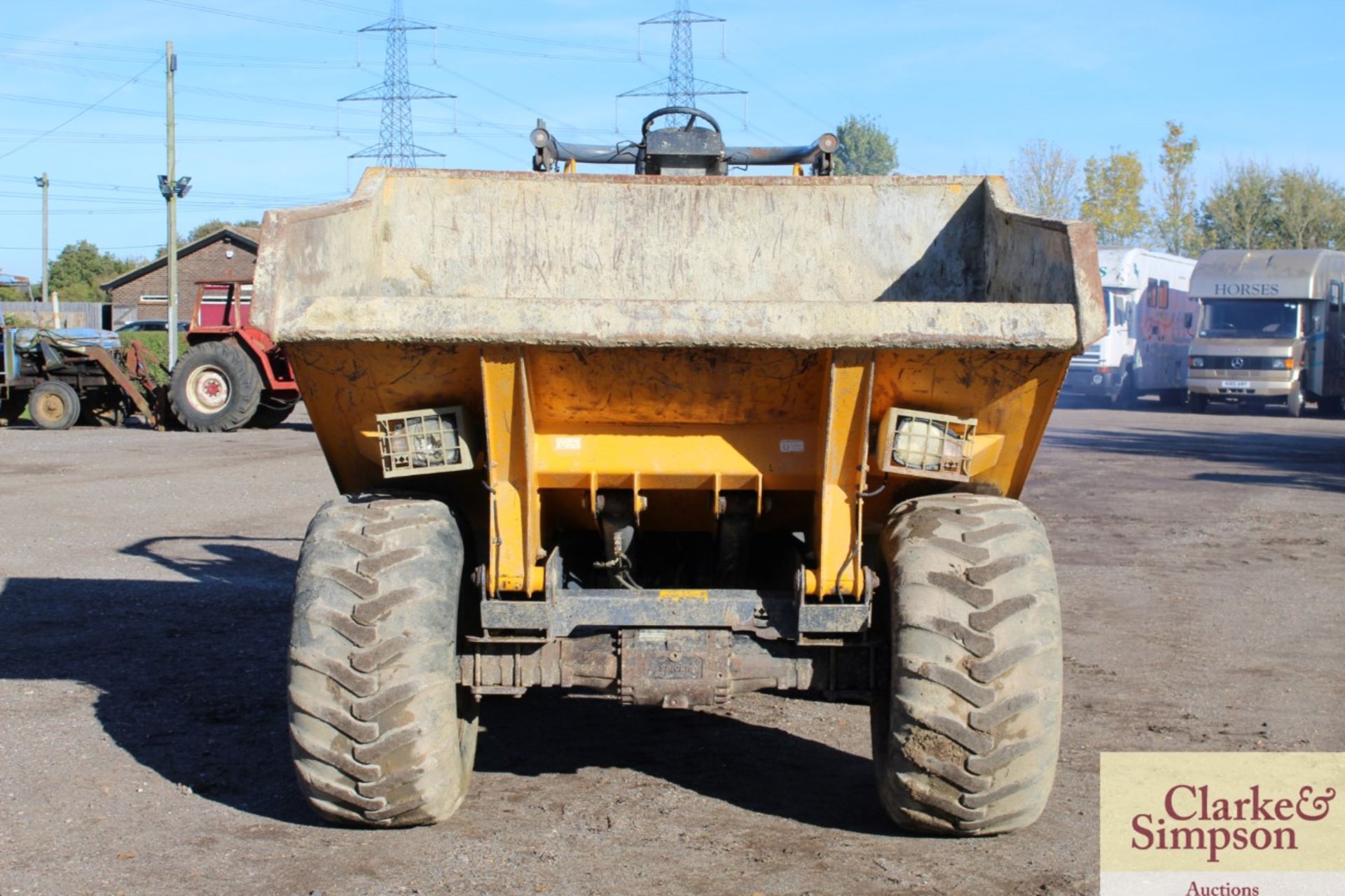 Terex TA9 9T 4WD dumper. 2011. Serial number SLBD1NP0EB5MV2514.500/60-22.5 wheels and tyres. V - Image 7 of 27