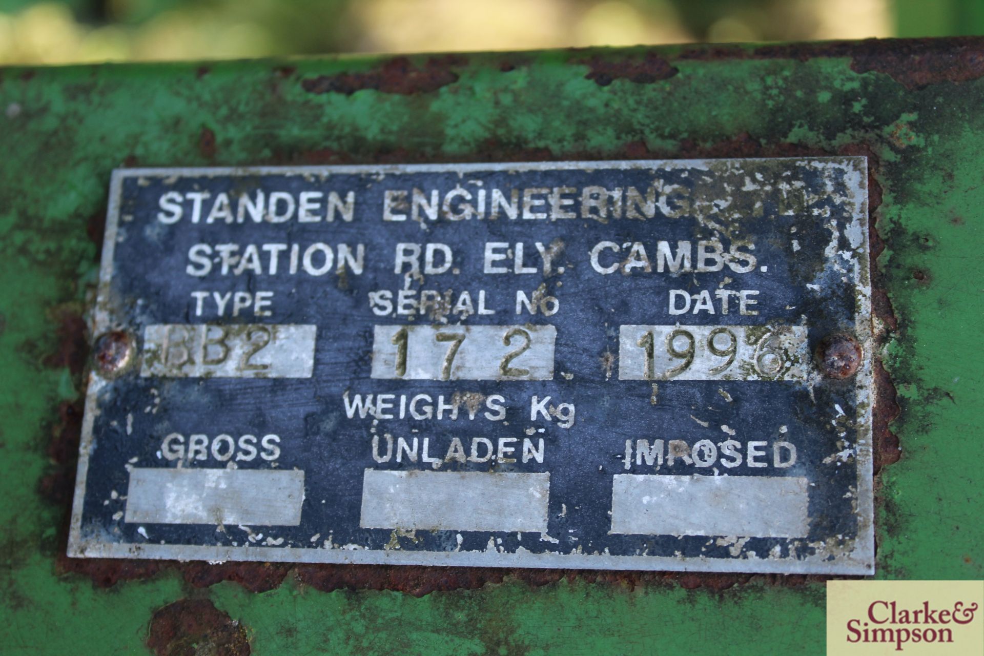 Standen Big Boy 2 two row potato planter. 1996. Owned from new. V [Located Lakenheath, Suffolk] - Image 11 of 12